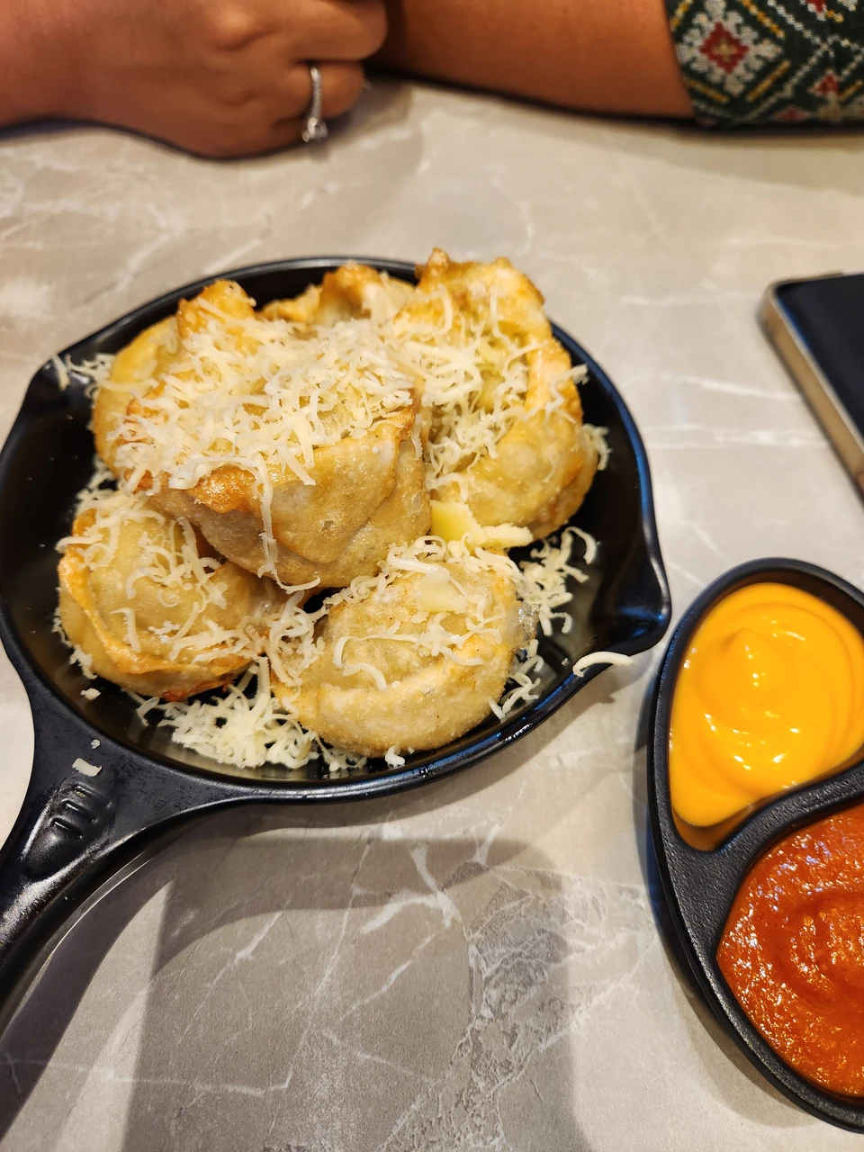 Food exploring photo