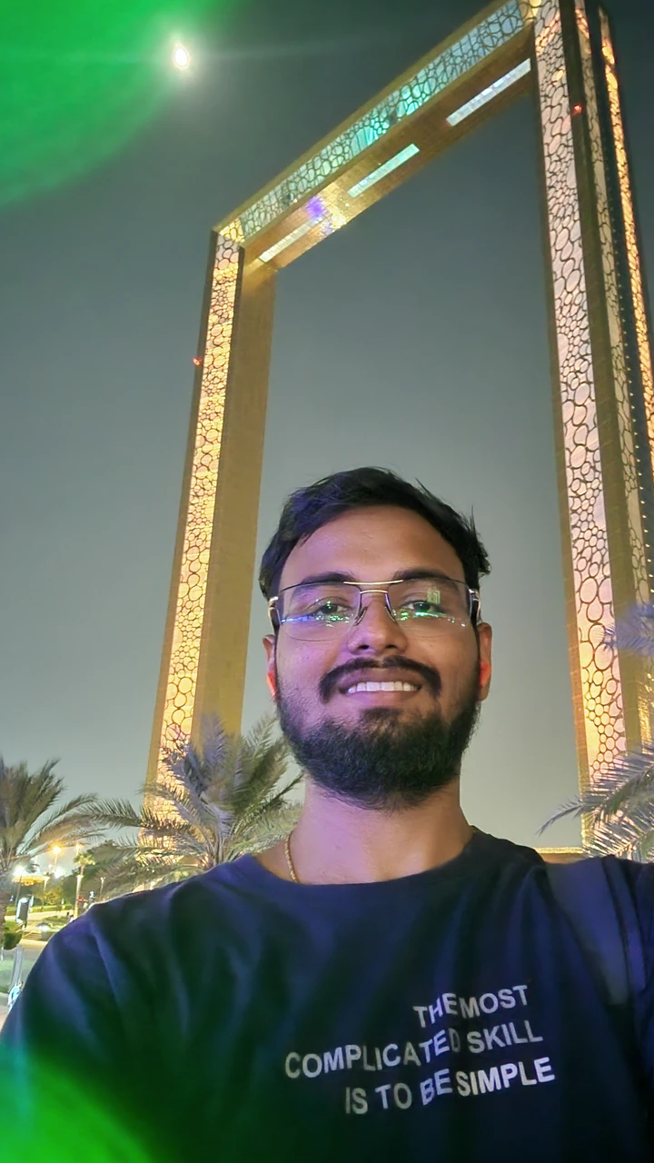 At the Dubai Frame