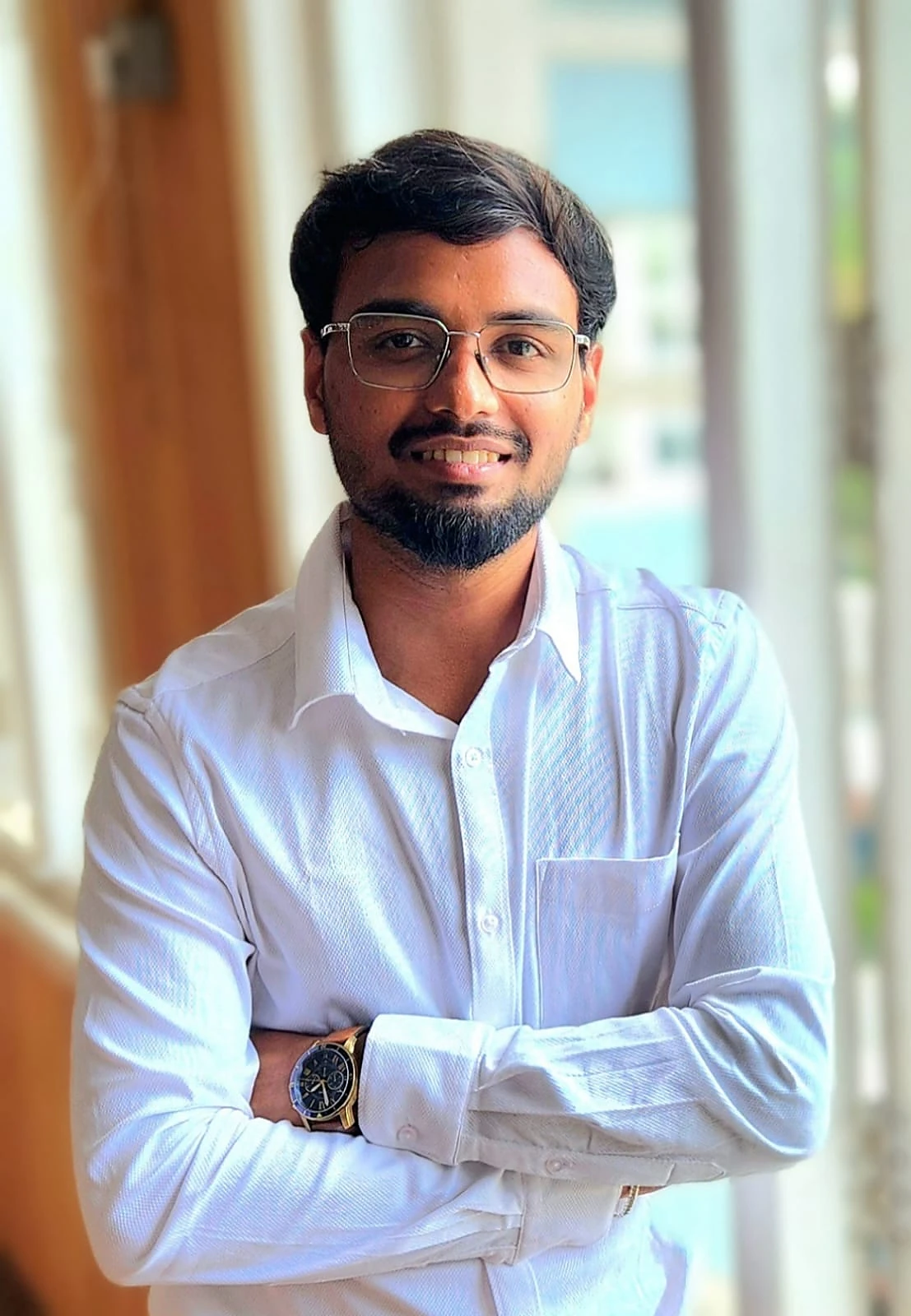 Amresh Shravan Gupta smiling